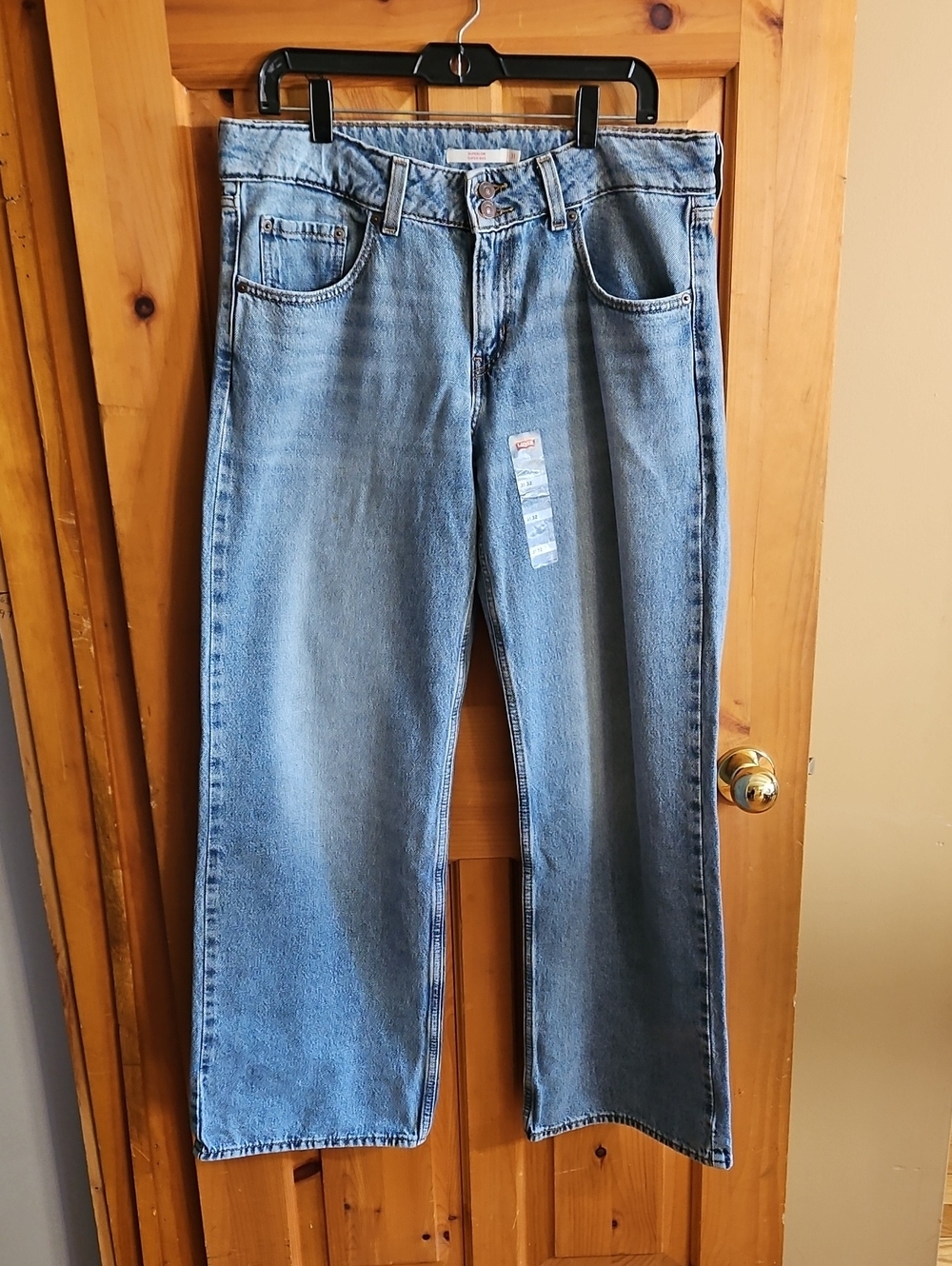 Levi's Light Blue Relaxed Straight Jeans